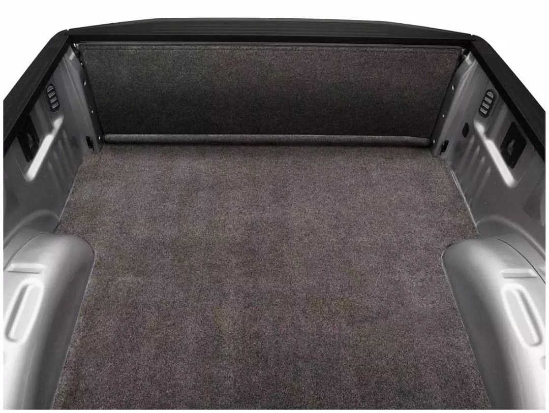 Bedrug Bed Mat, XLT, Direct-Fit, Without Raised Edges, Dark Gray, Carpet-Like Polypropylene – XLTBMY24DCS