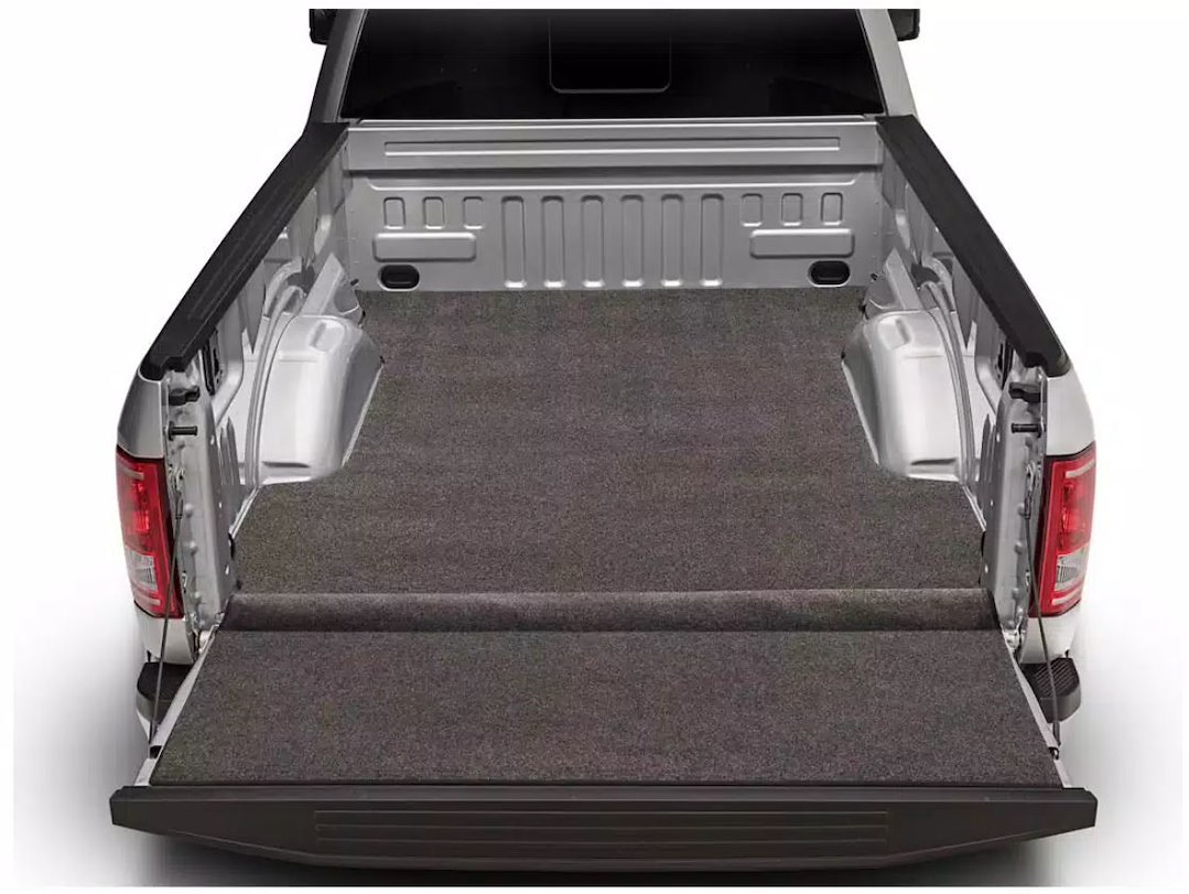 Bedrug Bed Mat, XLT, Direct-Fit, Without Raised Edges, Dark Gray, Carpet-Like Polypropylene – XLTBMY24SBS