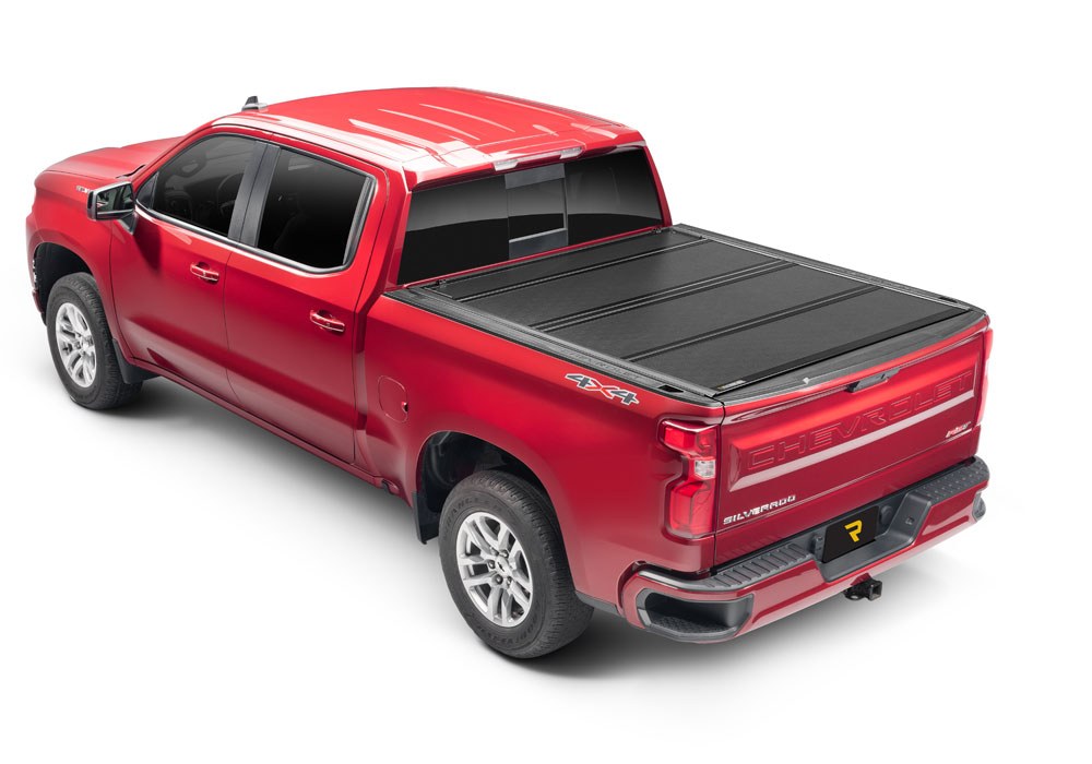 BAK Industries Tonneau Cover, Bakflip G2, Hard Folding, 2 Folds/ 3 Panels, Front Hinge Allows Entire Tonneau to Flip Up When Folded – 226102
