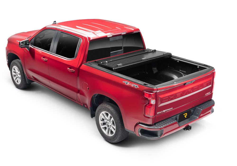 BAK Industries Tonneau Cover, Bakflip G2, Hard Folding, 2 Folds/ 3 Panels, Front Hinge Allows Entire Tonneau to Flip Up When Folded – 226102