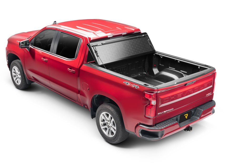BAK Industries Tonneau Cover, Bakflip G2, Hard Folding, 2 Folds/ 3 Panels, Front Hinge Allows Entire Tonneau to Flip Up When Folded – 226102