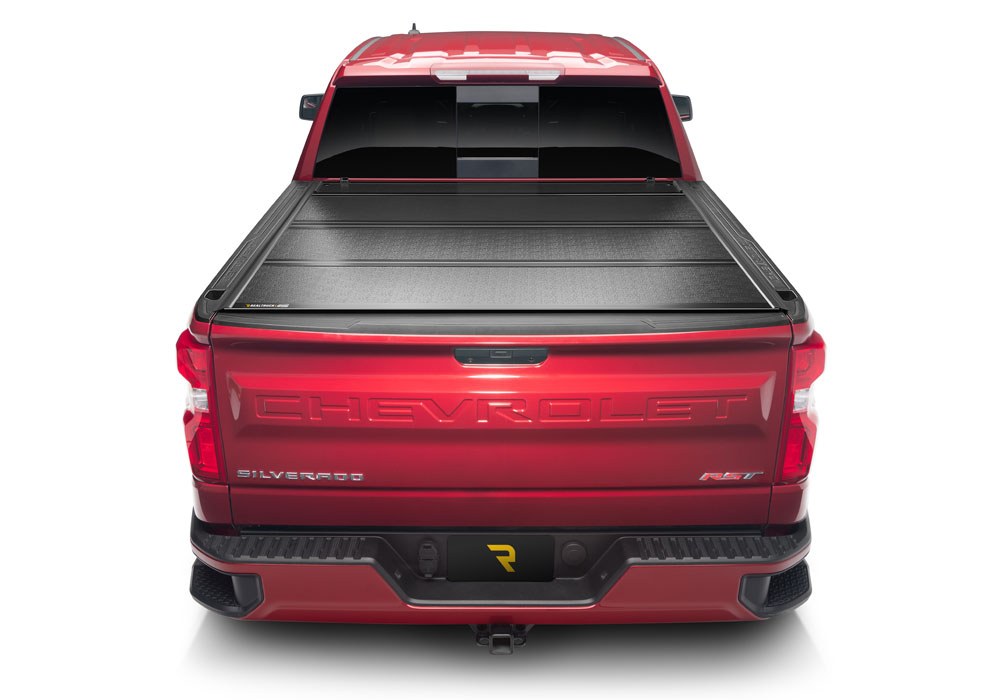 BAK Industries Tonneau Cover, Bakflip G2, Hard Folding, 2 Folds/ 3 Panels, Front Hinge Allows Entire Tonneau to Flip Up When Folded – 226102