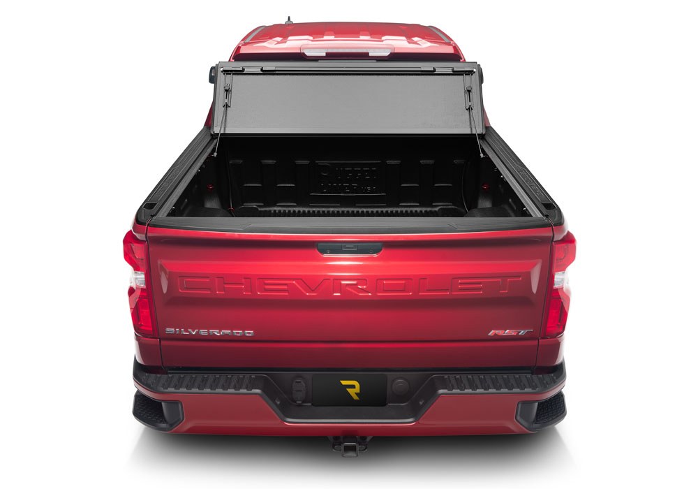 BAK Industries Tonneau Cover, Bakflip G2, Hard Folding, 2 Folds/ 3 Panels, Front Hinge Allows Entire Tonneau to Flip Up When Folded – 226102