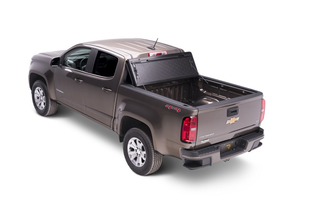 BAK Industries Tonneau Cover, Bakflip G2, Hard Folding, 2 Folds/ 3 Panels, Front Hinge Allows Entire Tonneau to Flip Up When Folded – 226125