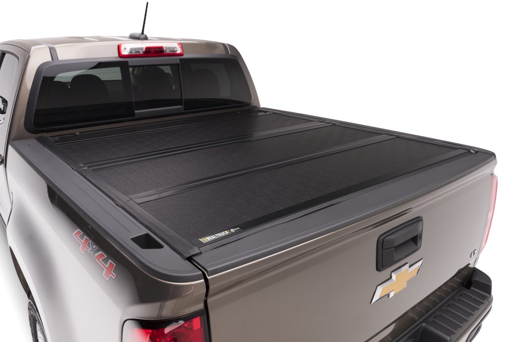 BAK Industries Tonneau Cover, Bakflip G2, Hard Folding, 2 Folds/ 3 Panels, Front Hinge Allows Entire Tonneau to Flip Up When Folded – 226125