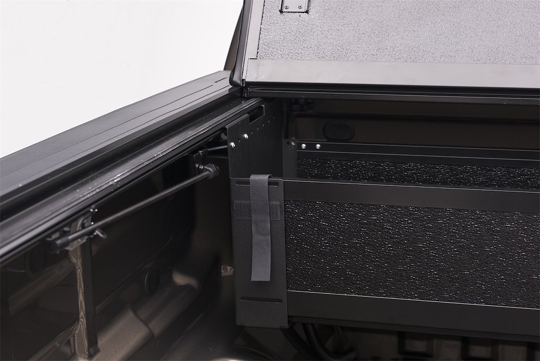 BAK Industries Tonneau Cover, Bakflip G2, Hard Folding, 2 Folds/ 3 Panels, Front Hinge Allows Entire Tonneau to Flip Up When Folded – 226126