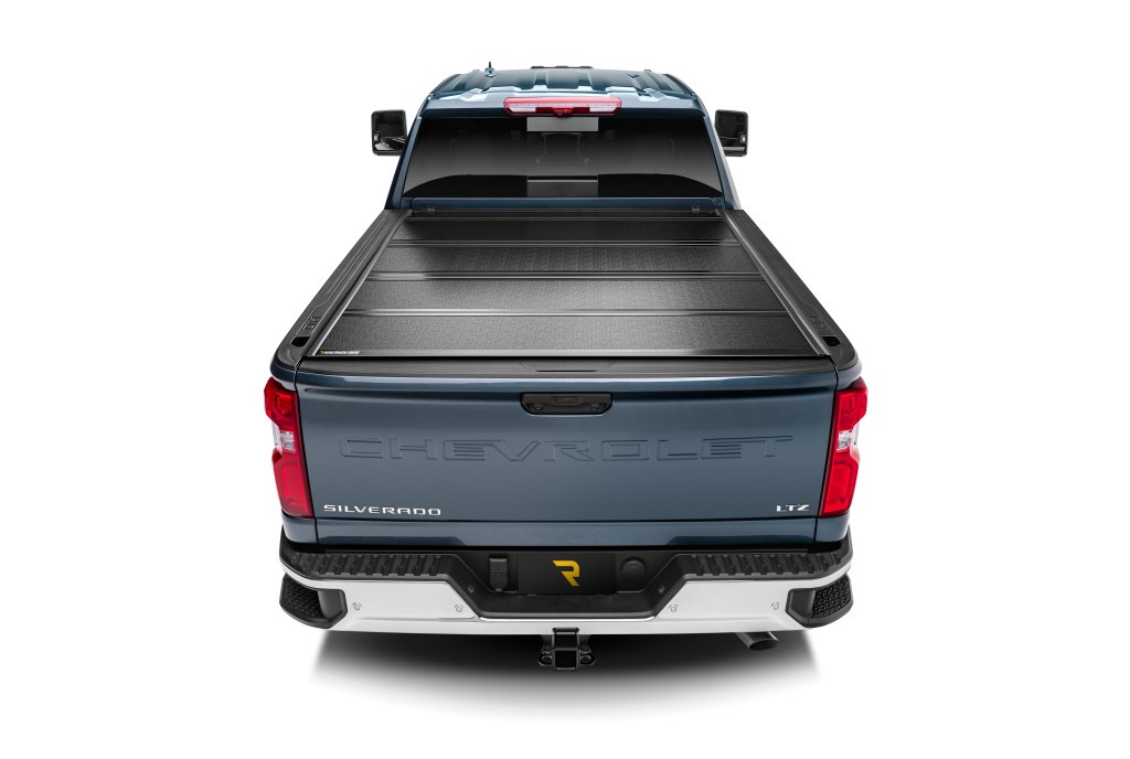 BAK Industries Tonneau Cover, Bakflip G2, Hard Folding, 3 Folds/ 4 Panels, Front Hinge Allows Entire Tonneau to Flip Up When Folded – 226134