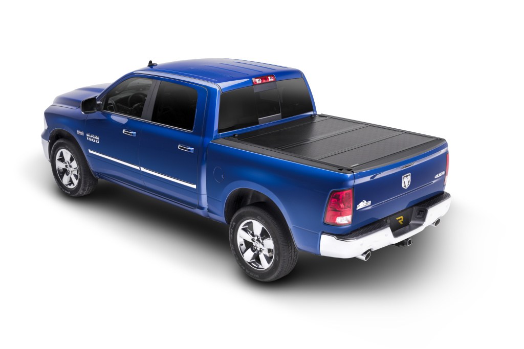 BAK Industries Tonneau Cover, Bakflip G2, Hard Folding, 2 Folds/ 3 Panels, Front Hinge Allows Entire Tonneau to Flip Up When Folded – 226226