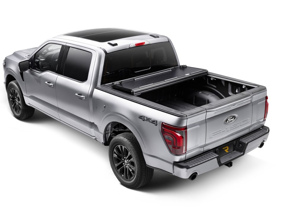 BAK Industries Tonneau Cover, Bakflip G2, Hard Folding, 2 Folds/ 3 Panels, Front Hinge Allows Entire Tonneau to Flip Up When Folded – 226333
