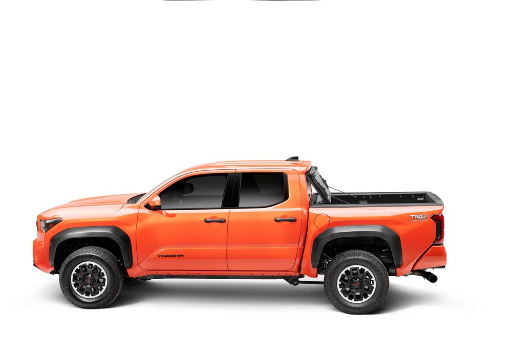 BAK Industries Tonneau Cover, Bakflip G2, Hard Folding, 2 Folds/ 3 Panels, Front Hinge Allows Entire Tonneau to Flip Up When Folded – 226403