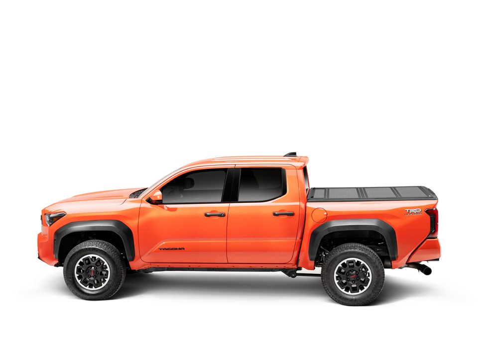 BAK Industries Tonneau Cover, Bakflip G2, Hard Folding, 2 Folds/ 3 Panels, Front Hinge Allows Entire Tonneau to Flip Up When Folded – 226407