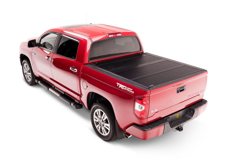 BAK Industries Tonneau Cover, Bakflip G2, Hard Folding, 2 Folds/ 3 Panels, Front Hinge Allows Entire Tonneau to Flip Up When Folded – 226409
