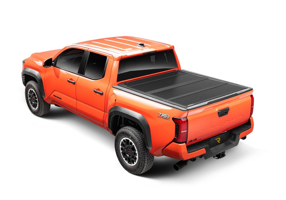 BAK Industries Tonneau Cover, Bakflip G2, Hard Folding, 2 Folds/ 3 Panels, Front Hinge Allows Entire Tonneau to Flip Up When Folded – 226427
