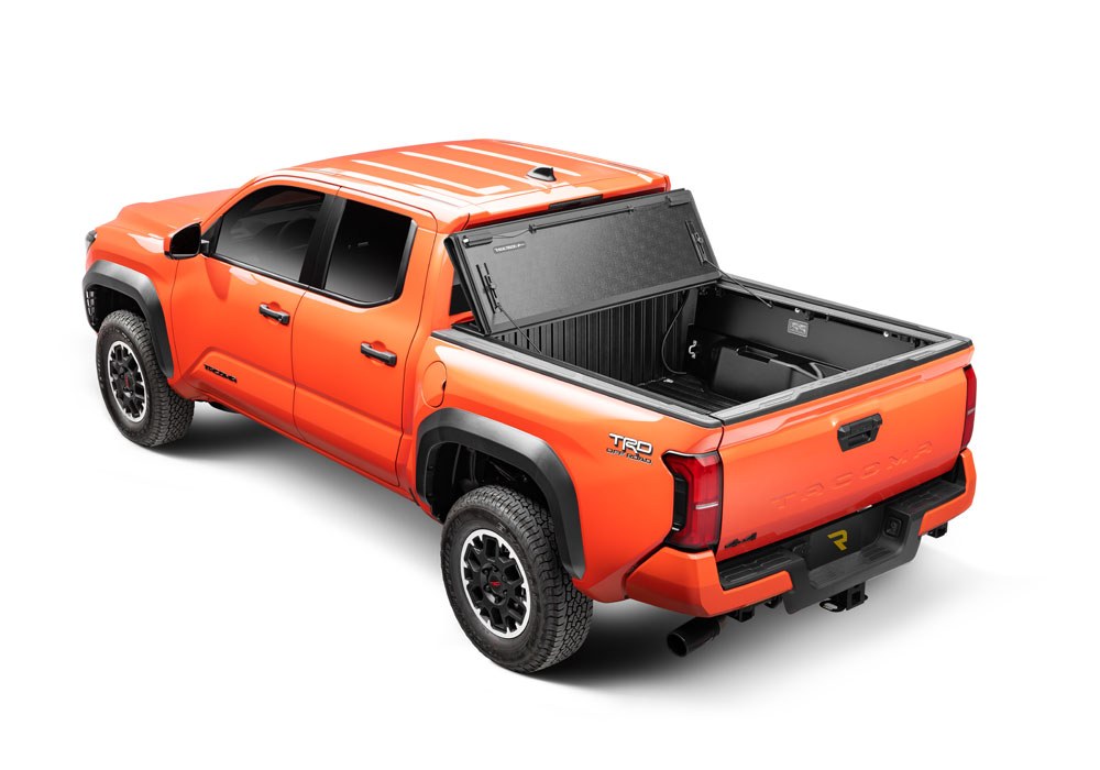 BAK Industries Tonneau Cover, Bakflip G2, Hard Folding, 2 Folds/ 3 Panels, Front Hinge Allows Entire Tonneau to Flip Up When Folded – 226447