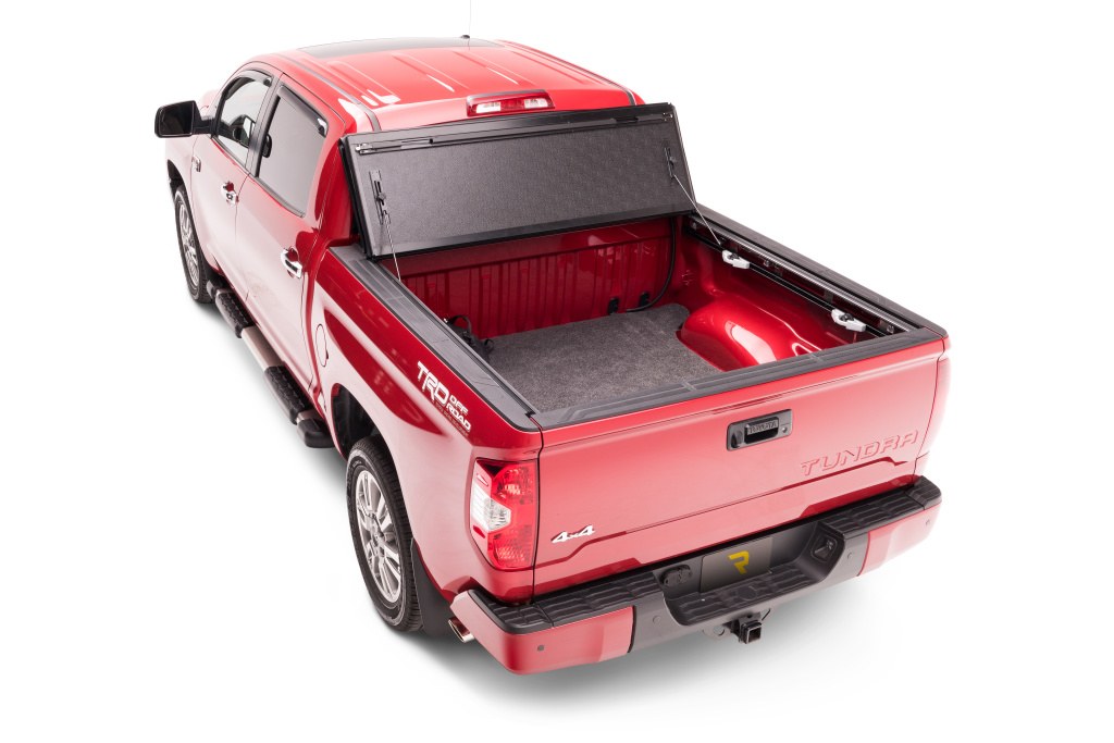 BAK Industries Tonneau Cover, Bakflip G2, Hard Folding, 2 Folds/ 3 Panels, Front Hinge Allows Entire Tonneau to Flip Up When Folded – 226602