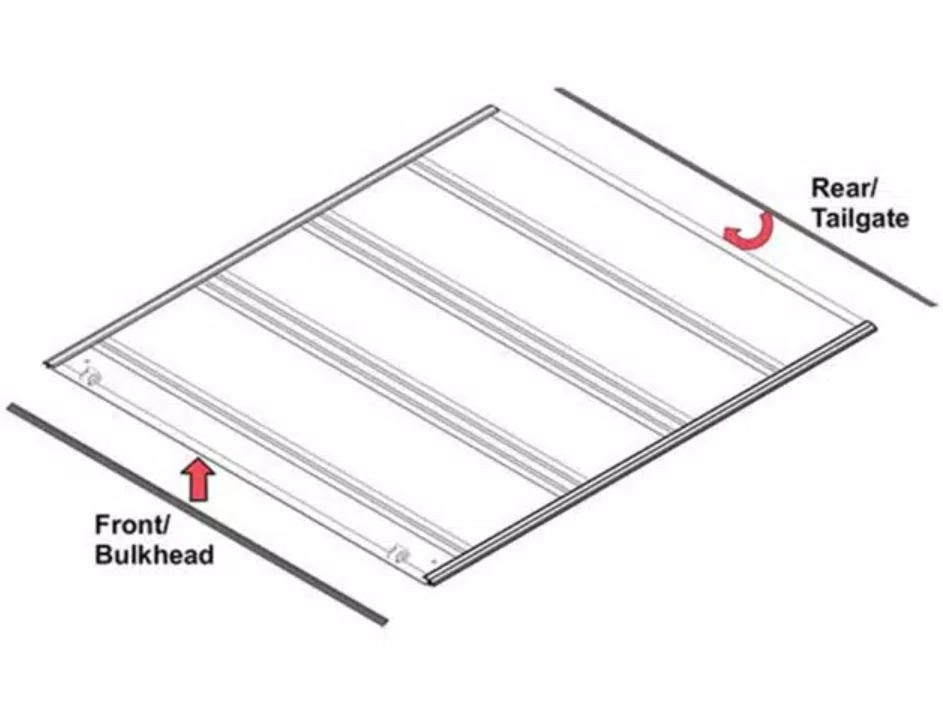 BAK Industries Tonneau Cover Rail Seal, For Bakflip F1/ G2/ HD/ Fibermax/ Vp/ Cs/ CS-F1 Models – PARTS-326A0002