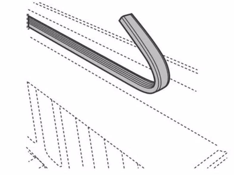 BAK Industries Tonneau Cover Rail Seal, For Revolver X2/ X4/ X4S/ X4TS Models, Trucks with Drop-IN or Spray-IN Bed Liner – PARTS-326A0005