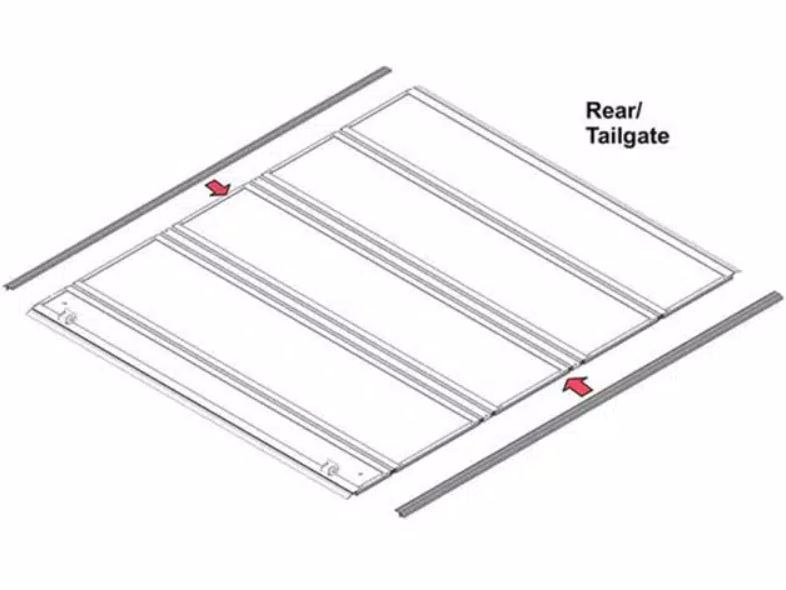 BAK Industries Tonneau Cover Rail Seal, For Bakflip F1/ G2/ HD/ Fibermax/ Vp/ Endura/ Cs/ CS-F1 Models – PARTS-326A0011
