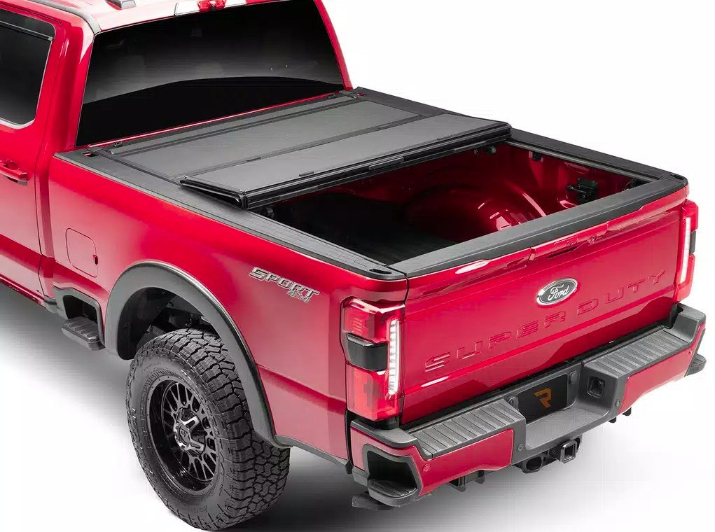 BAK Industries Tonneau Cover, Bakflip MX4, Hard Folding, Low Profile, 2 Folds/ 3 Panels – 448330