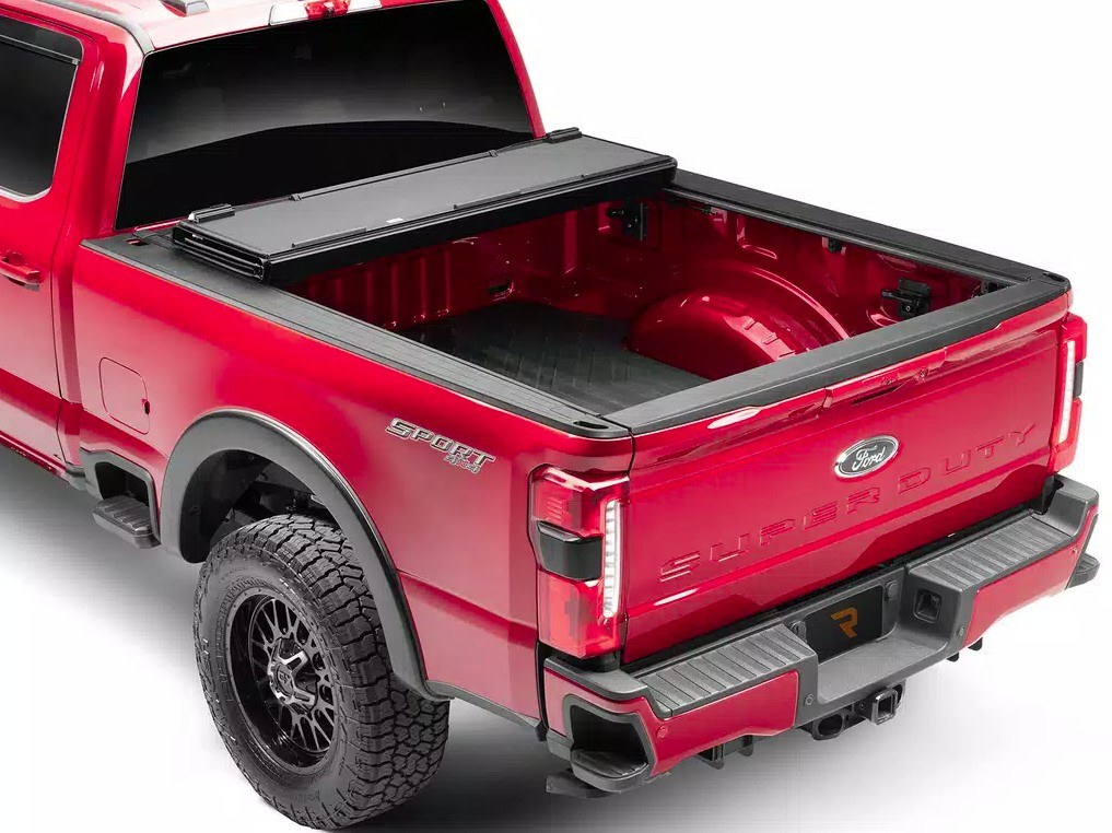 BAK Industries Tonneau Cover, Bakflip MX4, Hard Folding, Low Profile, 2 Folds/ 3 Panels – 448330