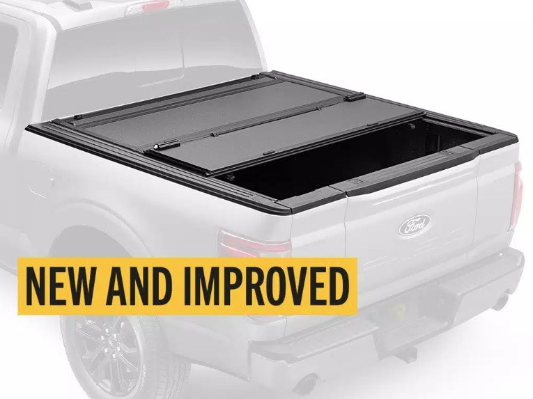 BAK Industries Tonneau Cover, Bakflip MX4, Hard Folding, Low Profile, 2 Folds/ 3 Panels – 448602