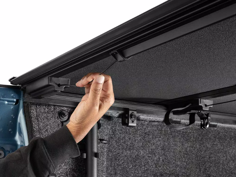 BAK Industries Tonneau Cover, Bakflip MX4 Ts, Hard Folding, Low Profile, 2 Folds/ 3 Panels – 449131TS