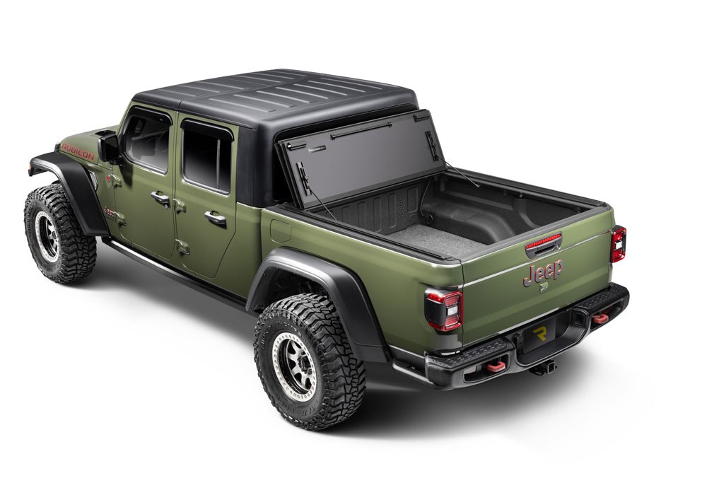BAK Industries Tonneau Cover, Bakflip MX4 Ts, Hard Folding, Low Profile, 2 Folds/ 3 Panels – 449207TS