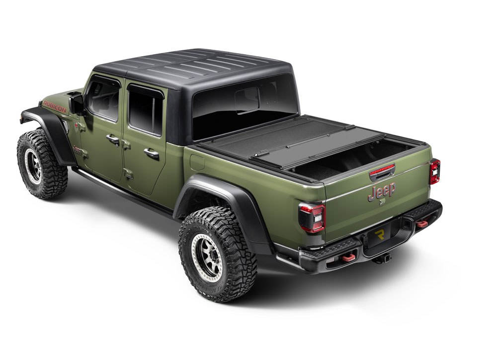 BAK Industries Tonneau Cover, Bakflip MX4 Ts, Hard Folding, Low Profile, 2 Folds/ 3 Panels – 449227TS
