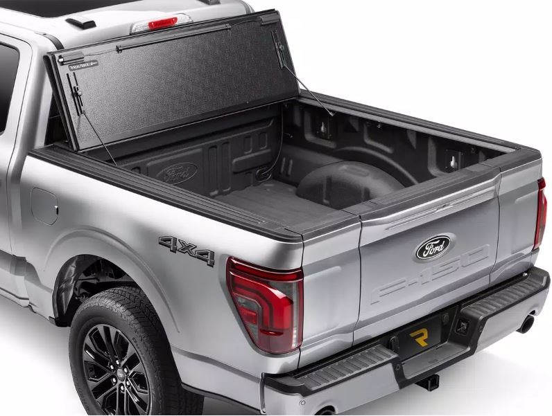 BAK Industries Tonneau Cover, Bakflip F1, Hard Folding, 2 Folds/ 3 Panels, Front Hinge Allows Entire Tonneau to Flip Up When Folded – 772339