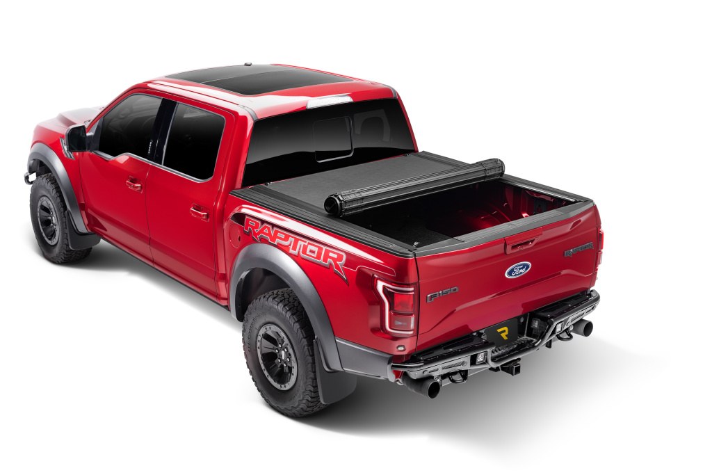 BAK Industries Tonneau Cover, Revolver X4S, Hard Roll Up, Lockable, Black, Aluminum with Vinyl Top Cover, Can Be Used with Bak Tool Box – 80409