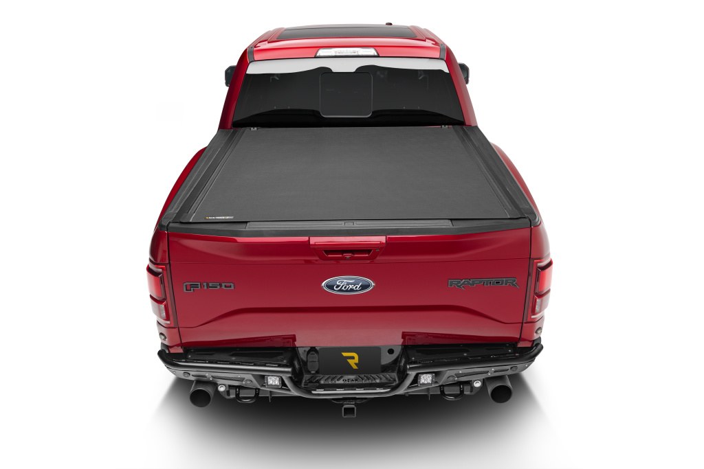 BAK Industries Tonneau Cover, Revolver X4S, Hard Roll Up, Lockable, Black, Aluminum with Vinyl Top Cover, Can Be Used with Bak Tool Box – 80409
