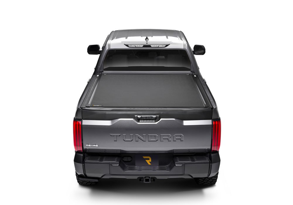 BAK Industries Tonneau Cover, Revolver X4TS, Hard Roll Up, Low Profile, Matte Black, Aluminum with Vinyl Top Cover, Non-Lockable – 80410RK