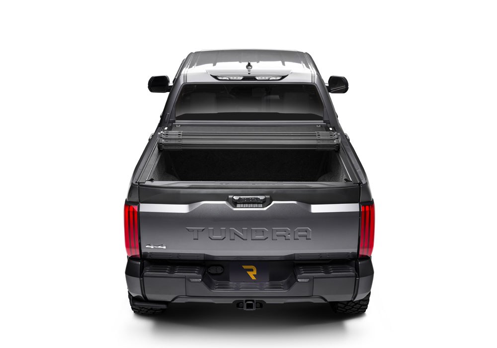 BAK Industries Tonneau Cover, Revolver X4TS, Hard Roll Up, Low Profile, Matte Black, Aluminum with Vinyl Top Cover, Non-Lockable – 80410RK
