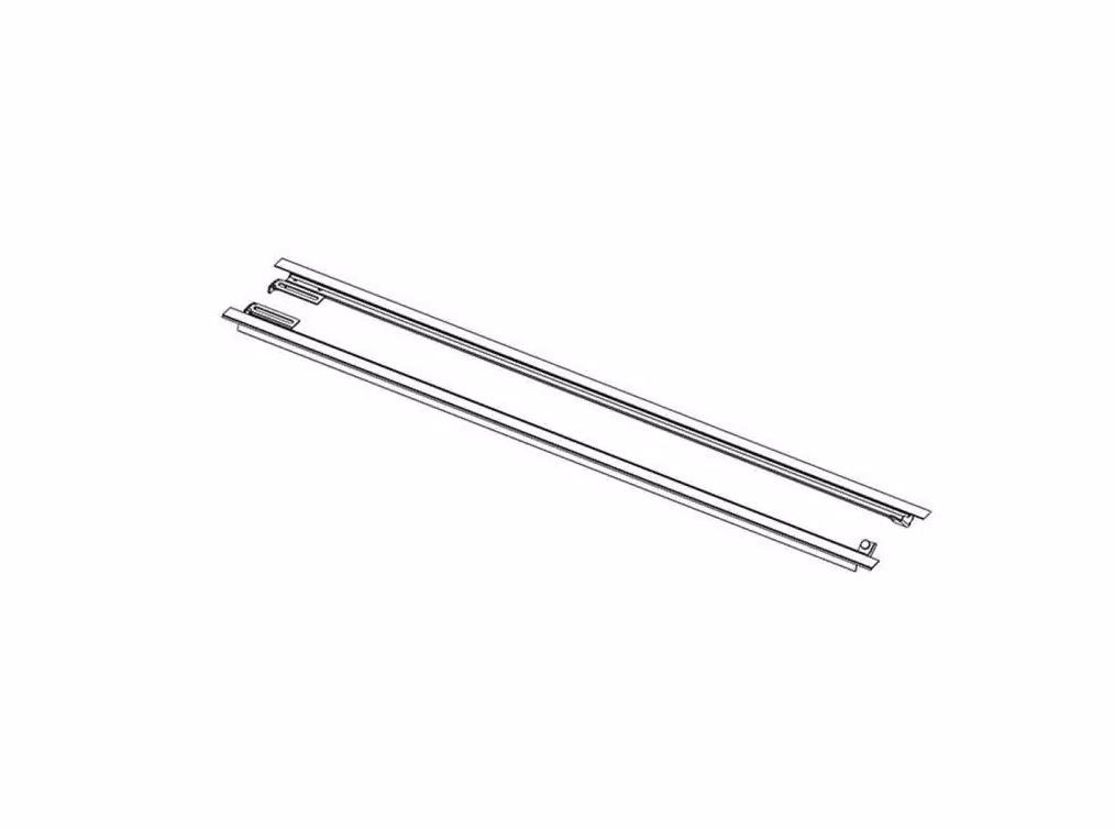 BAK Industries Tonneau Cover Rail, For Bakflip F1 Tonneau Covers – RAILS-772409T