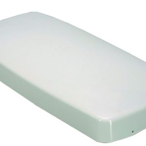 Barker Refrigerator Vent Cover, For Barker Vent Base, 20 Inch Length X 5 Inch Width, White, Plastic – 12604