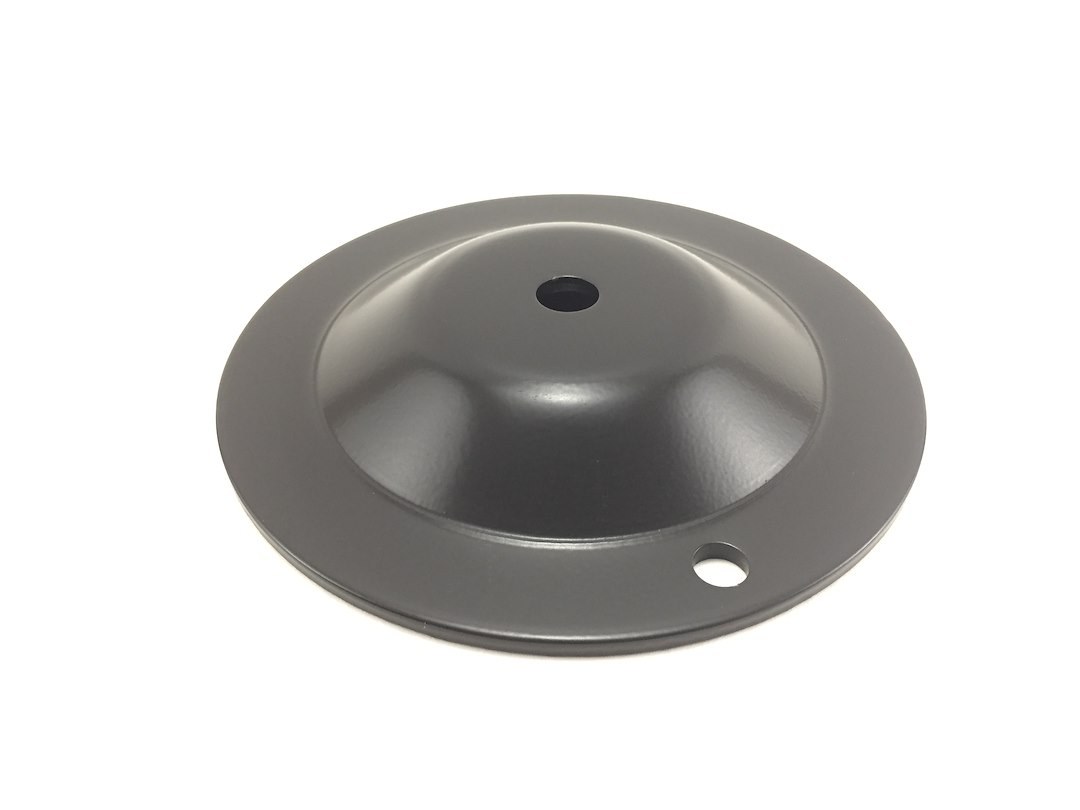 Barker Trailer Tongue Jack Foot Plate, Fits Barker Hi-Power 2500 Pound Weight Capacity Acme Jack, Black – 21349
