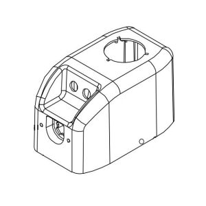 Barker Trailer Tongue Jack Cover, Use with Barker Hi Power 3000 Lift Capacity a Frame Powered Jack, White – 27338