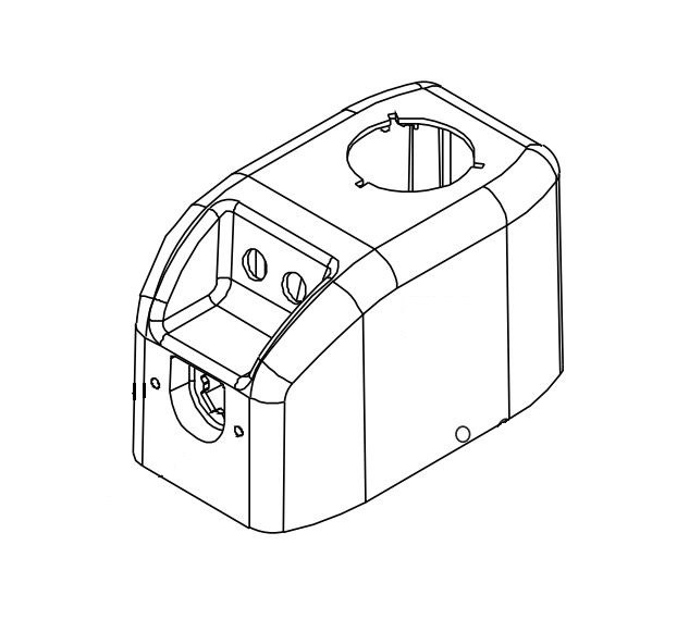 Barker Trailer Tongue Jack Cover, Use with Barker Hi Power 3000 Lift Capacity a Frame Powered Jack, White – 27338