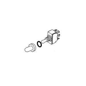 Barker Trailer Tongue Jack Switch, For Barker Powerpac Jack, Toggle Switch, 12 Volt DC, Non-Lighted, With Safety Cover – 736-2300
