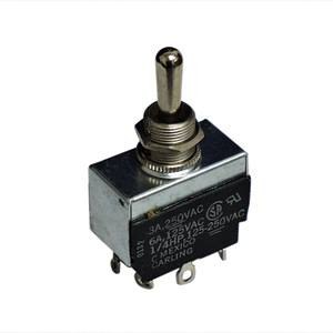 Barker Trailer Tongue Jack Switch, Use with Barker 3000 Pound Lift Capacity A-Frame Jack, Toggle Switch, 12 Volt DC, Non-Lighted – 81704