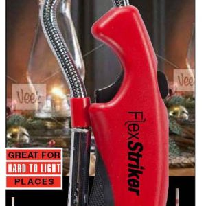 Beacon Power Lighter, Flexstriker™, Butane Gas Lighter, With Flexible Shaft, With Adjustable Flame, With Fuel Level Viewing Window – 3040CR