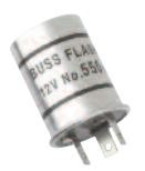 Bussmann Flasher, 3 Terminal Connection, 12.8 Amp/ 12 Volt, Thermal Type, 2 to 6 Bulbs – BP/550-RP