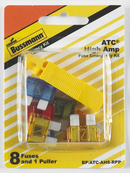 Bussmann Fuse Assortment, Atc Blade Fuse – BP/ATC-AH8-RPP