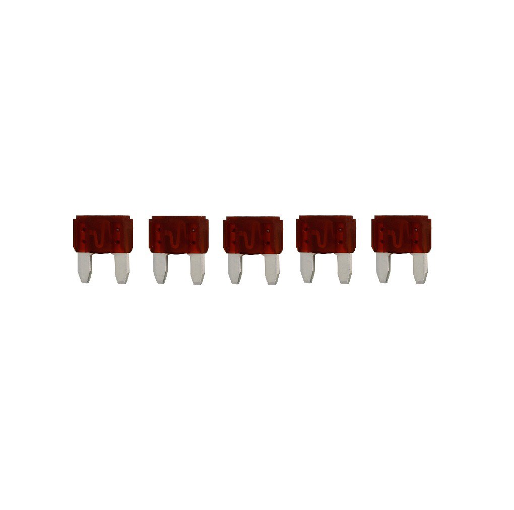Bussmann Fuse, Brown Blade, Atm, 7.5 Amp, Pack of 5, With English/ Spanish/ French Language Blister Packaging – BP/ATM-7-1/2-RP
