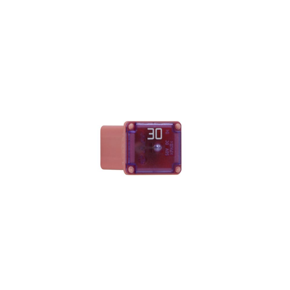 Bussmann Fuse, Female Maxi™, Female Type, Low Profile, Fmx, 30 Amp, Single, With English/ Spanish/ French Language Blister Packaging – BP/FMX-30LP-RP