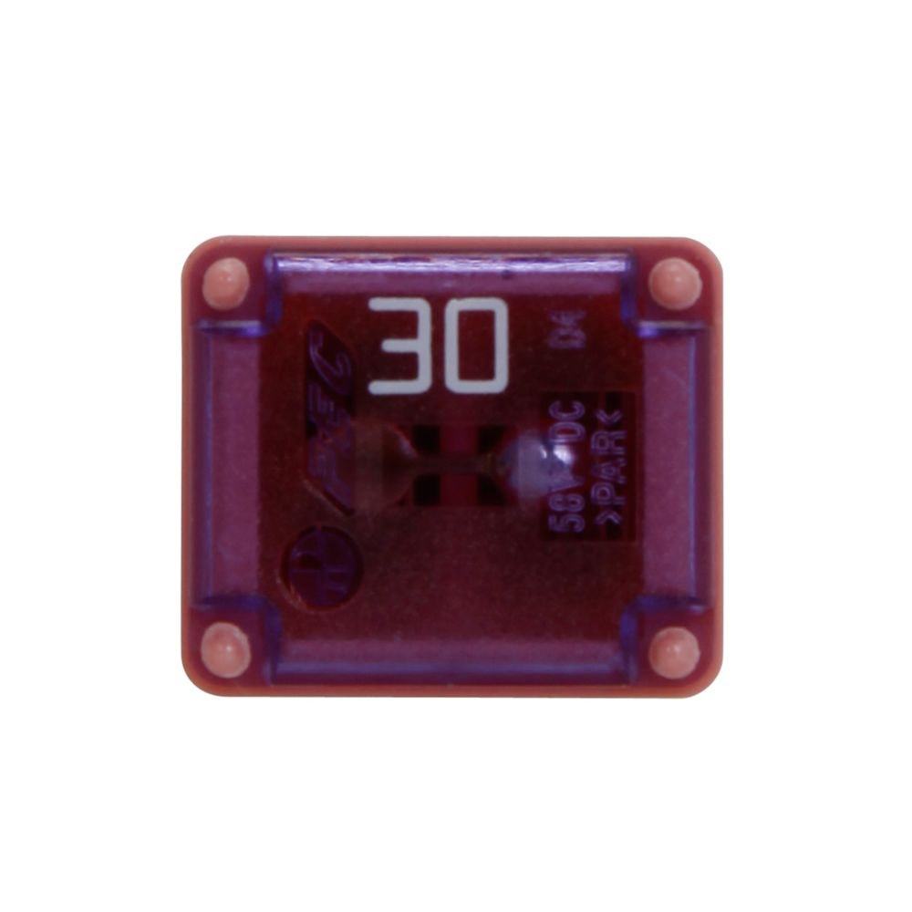 Bussmann Fuse, Female Maxi™, Female Type, Low Profile, Fmx, 30 Amp, Single, With English/ Spanish/ French Language Blister Packaging – BP/FMX-30LP-RP