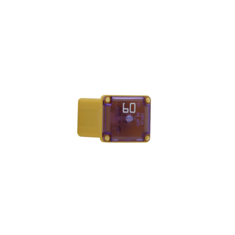 Bussmann Fuse, Female Maxi™, Female Type, Low Profile, Fmx, 60 Amp, Single, With English/ Spanish/ French Language Blister Packaging – BP/FMX-60LP-RP
