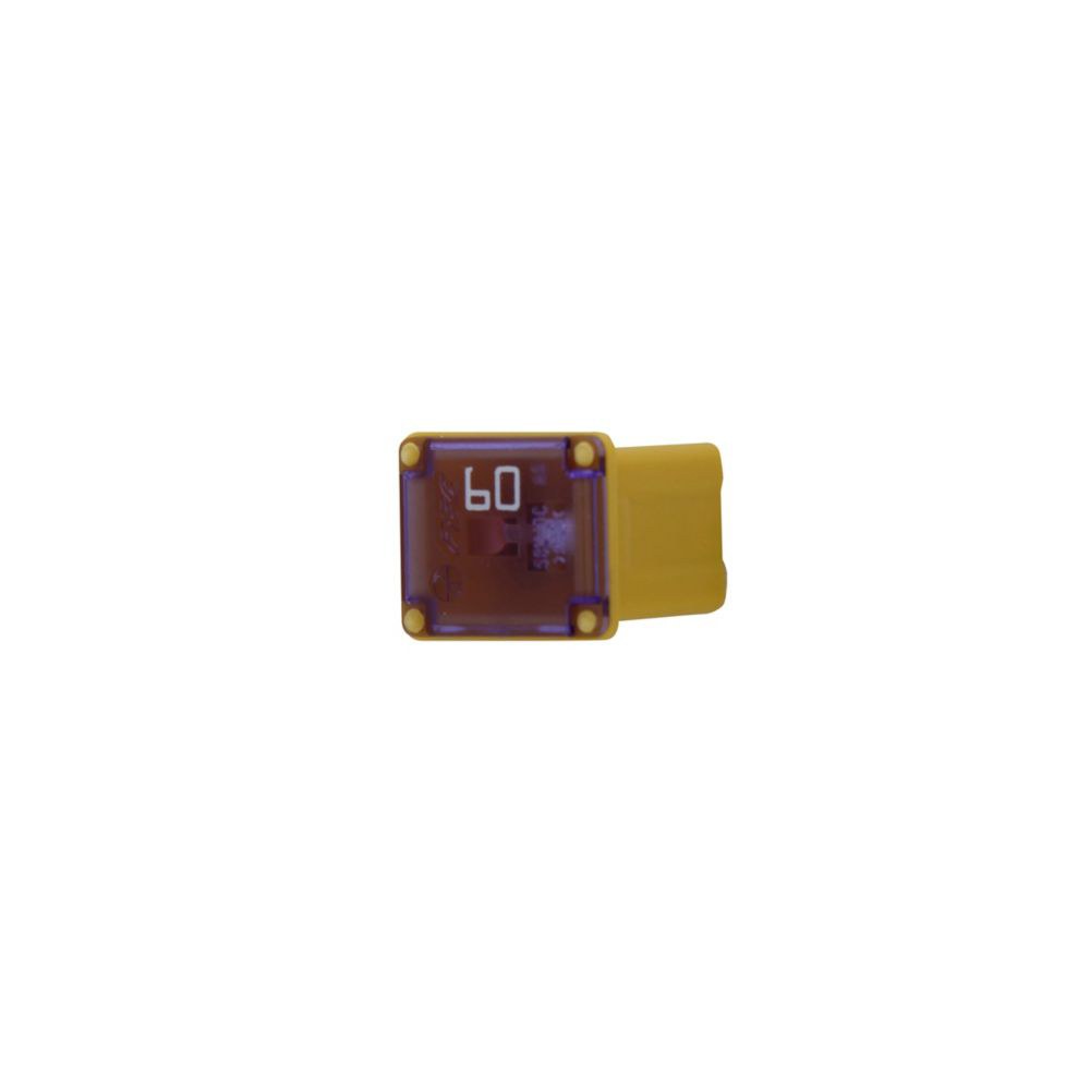 Bussmann Fuse, Female Maxi™, Female Type, Low Profile, Fmx, 60 Amp, Single, With English/ Spanish/ French Language Blister Packaging – BP/FMX-60LP-RP