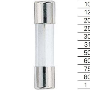 Bussmann Fuse, Glass Tube, Gma, 750 Milliamps, 250 Volt AC, 5 Millimeter Diameter X 20 Millimeter Length, Fast Acting – BP/GMA-750MA