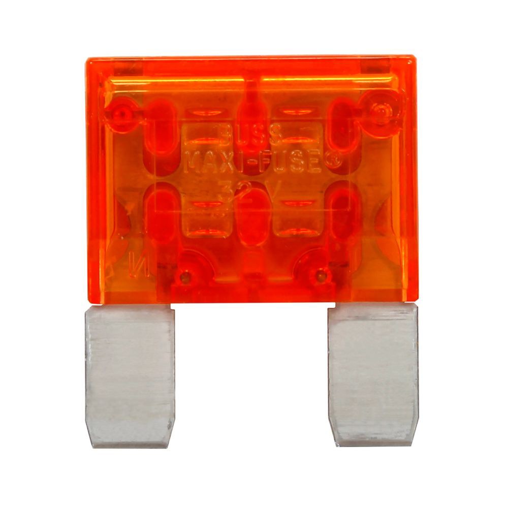 Bussmann Fuse, Orange Blade, Maxi, 40 Amp, Single, With English/ Spanish/ French Language Blister Packaging – BP/MAX-40-RP